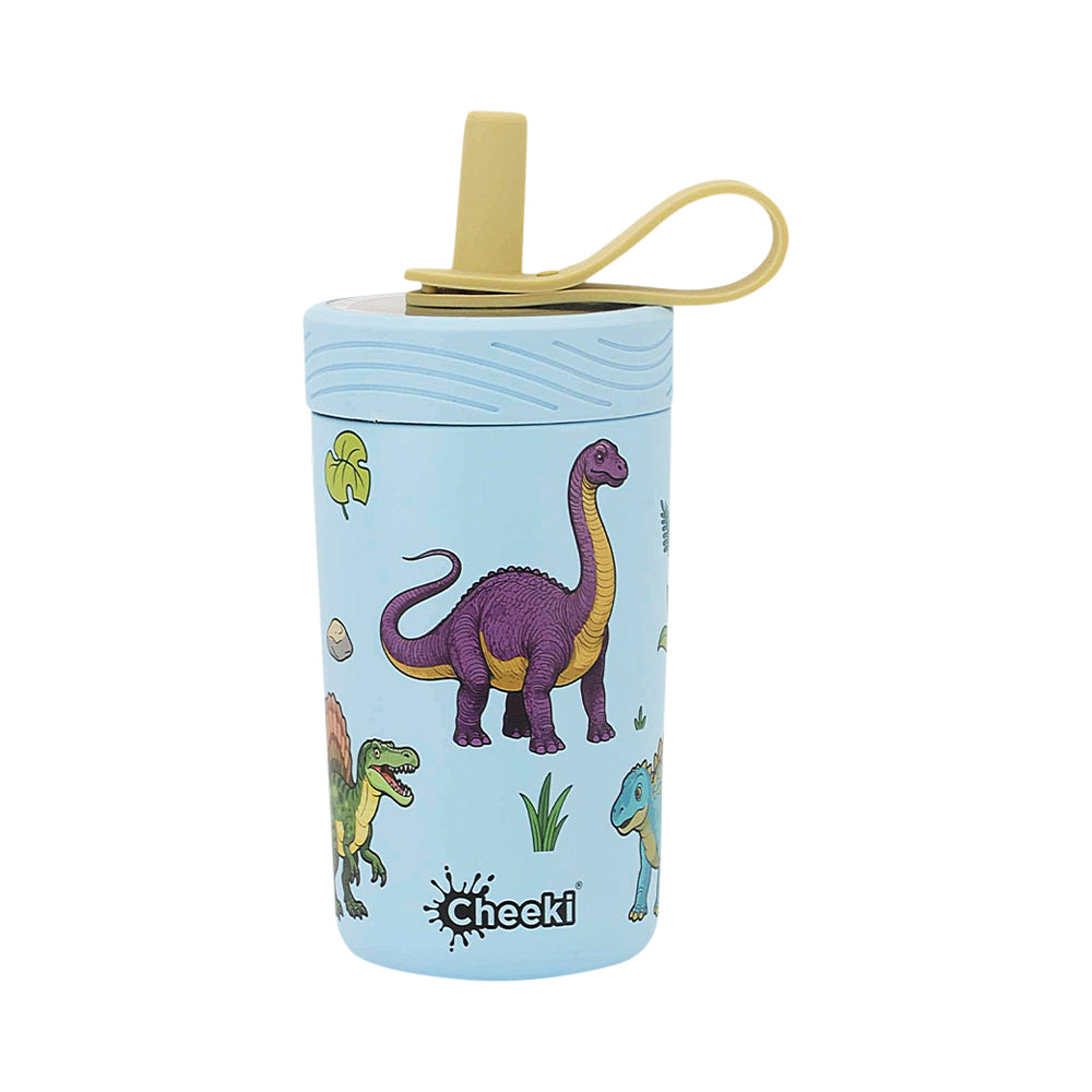 CHEEKI INSULATED TUMBLER KIDS DINOSAUR 400ML