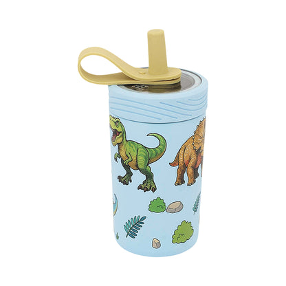 CHEEKI INSULATED TUMBLER KIDS DINOSAUR 400ML