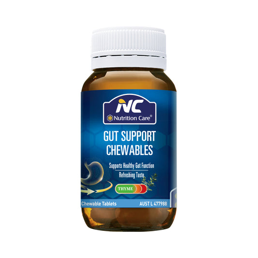 NC BY NUTRITION CARE GUT SUPPORT CHEWABLES THYME 60T