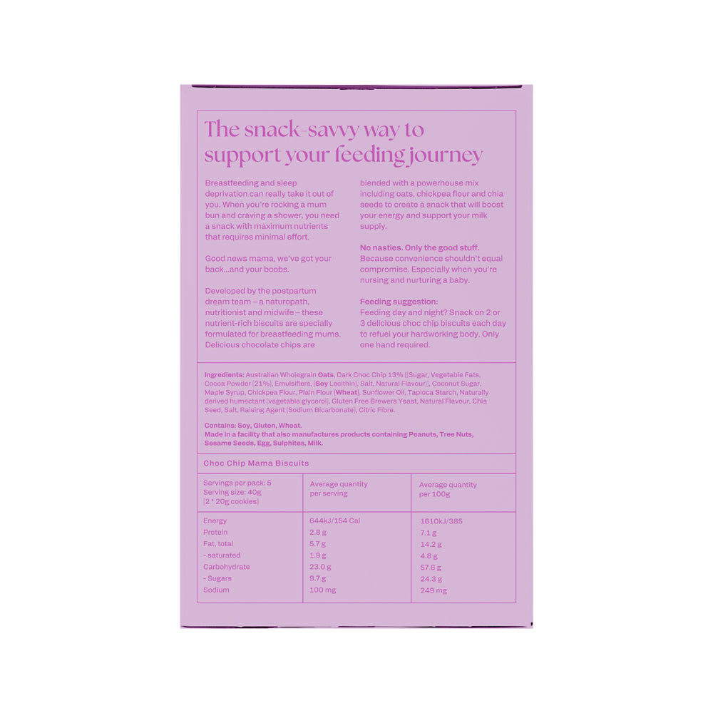 FRANJOS KITCHEN MAMA BISCUITS CHOC CHIP 200G