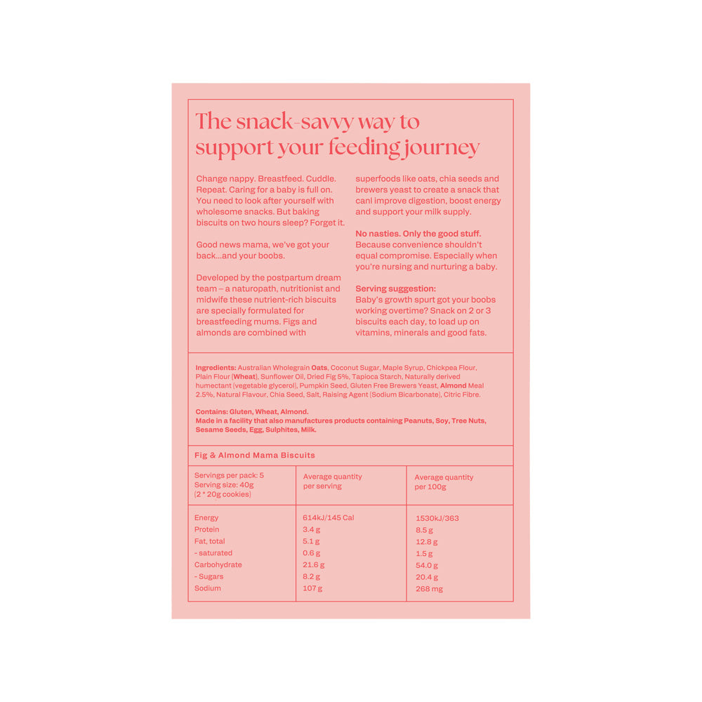 FRANJOS KITCHEN MAMA BISCUITS FIG & ALMOND 200G