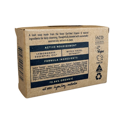 SANCTUM SOAP BAR LEMONGRASS & WITCH HAZEL 100G