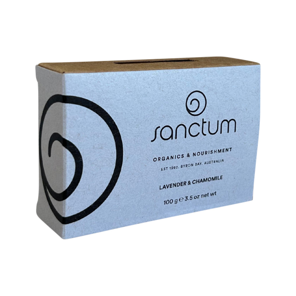 SANCTUM SOAP BAR LAVENDER & CHAMOMILE 100G