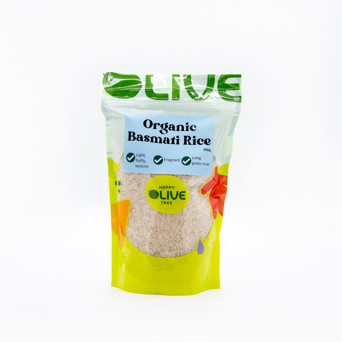 Organic Basmati Rice 650g