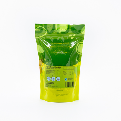 Organic Basmati Rice 650g