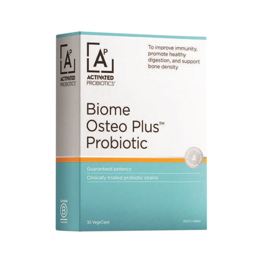 ACTIVATED PROBIOTICS BIOME OSTEO PLUS PROBIOTIC 30VC