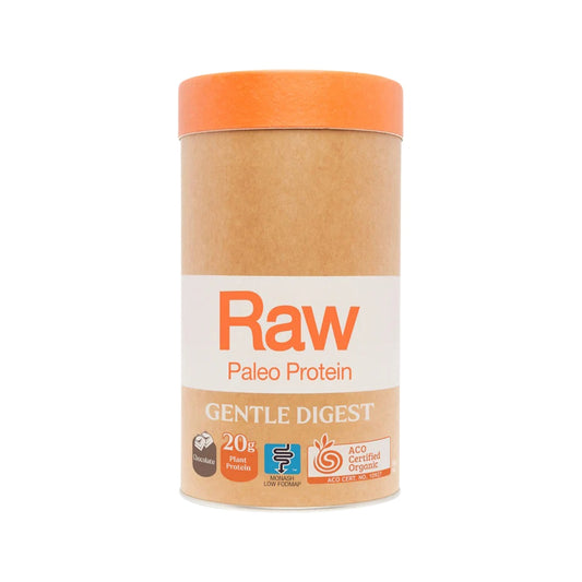 Amazonia Raw Protein Organic Paleo Gentle Digest Chocolate 500g