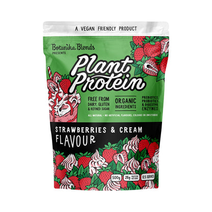 BOTANIKA BLENDS PLANT PROTEIN STRAWBERRIES & CREAM 500G