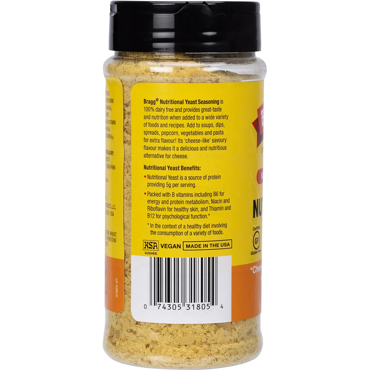 Bragg Seasoning Nutritional Yeast 127g