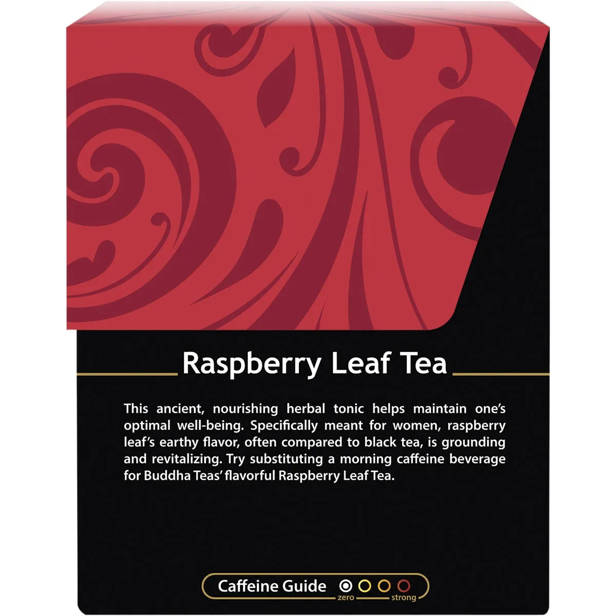 Buddha Teas	Organic Herbal Tea Bags Raspberry Leaf Tea 18pk