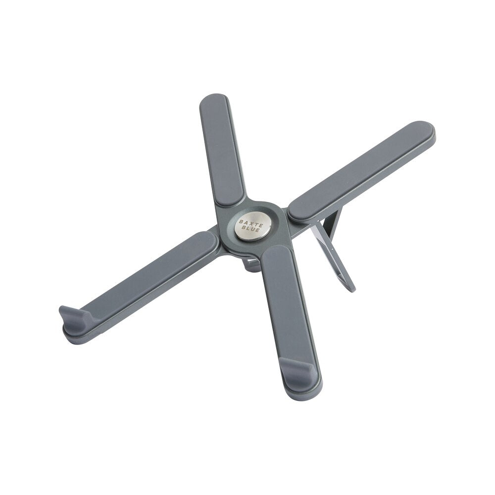 Baxter Blue Laptop Stand Foldable Multi Angle