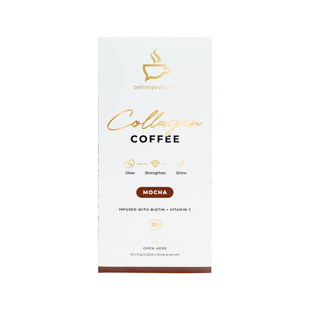 Before You Speak Collagen Coffee Mocha 6.5g x 30 Pack