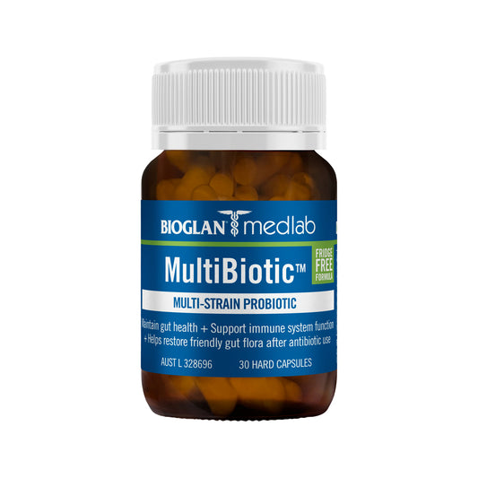 Bioglan Medlab MultiBiotic Multi-Strain Probiotic 30c