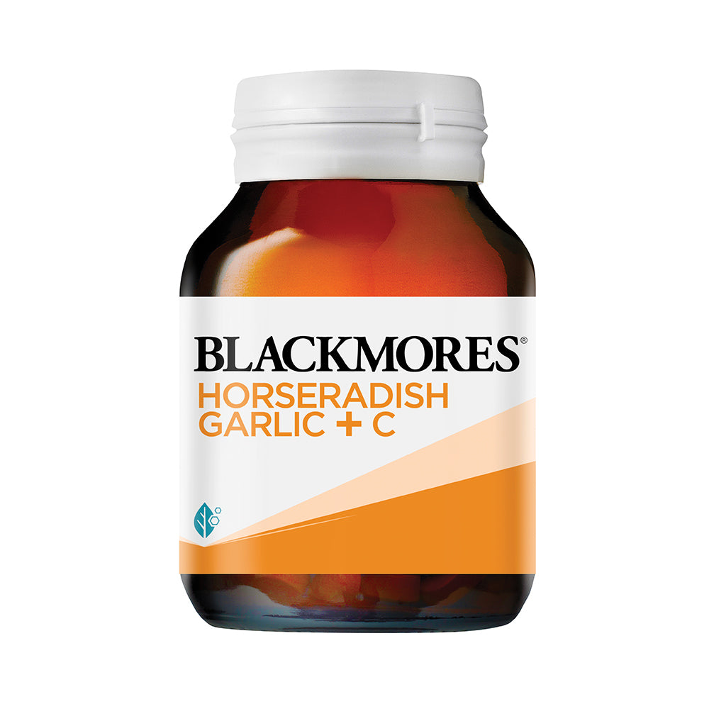 Blackmores Horseradish Garlic + C 50t