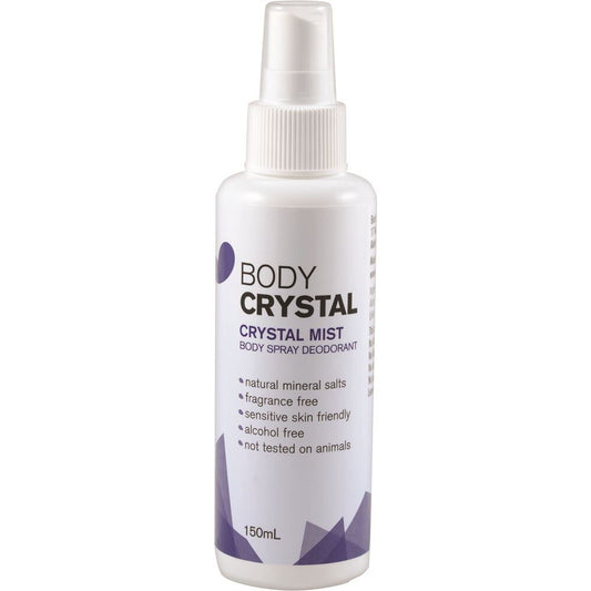 Body Crystal Deodorant Mist (Body Spray) Crystal Mist (Fragrance Free) 150ml