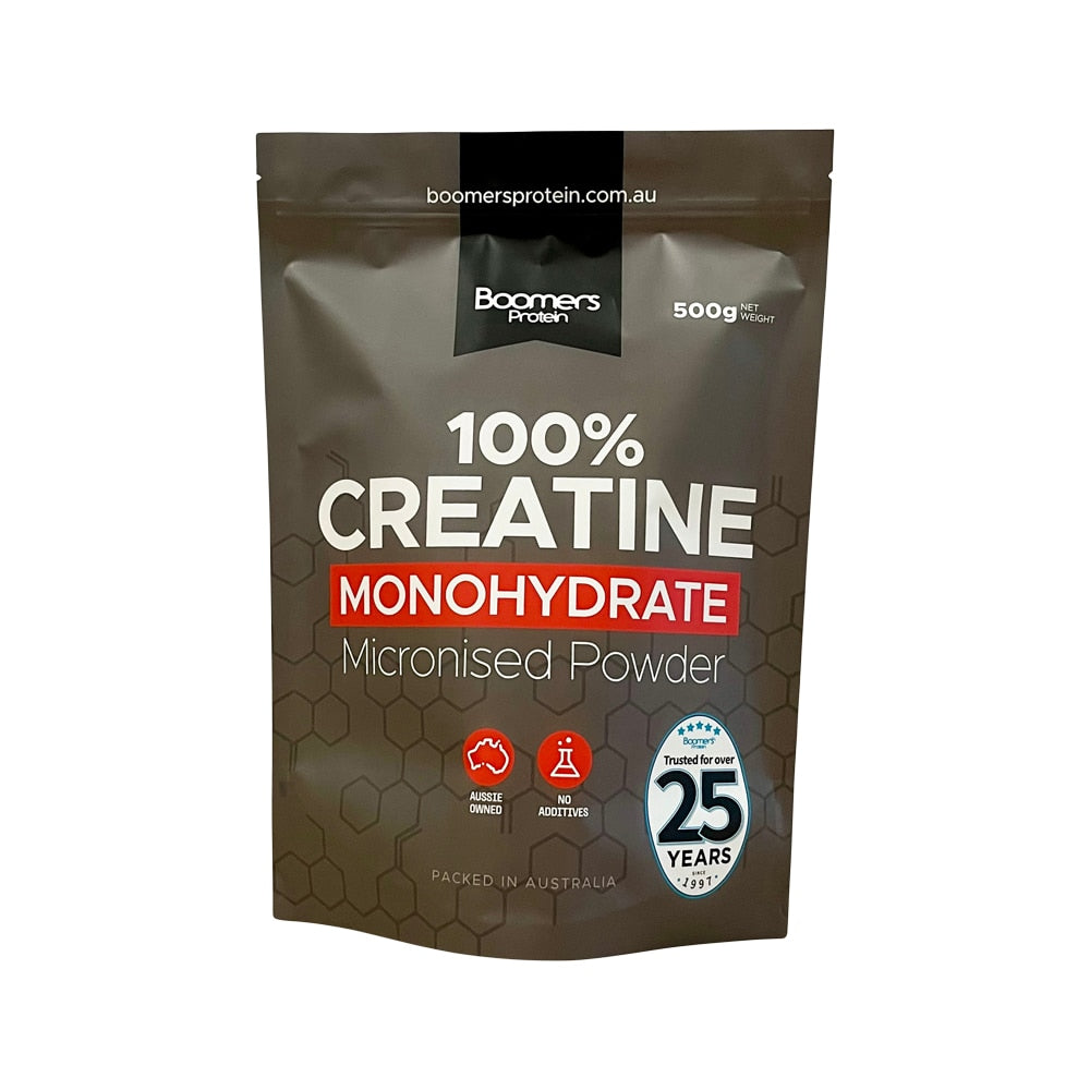 Boomers 100% Creatine Monohydrate (Micronised) Powder 500g