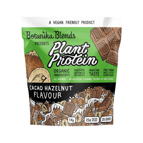 Botanika Blends Plant Protein Cacao Hazelnut 1kg – Happy Olive Tree