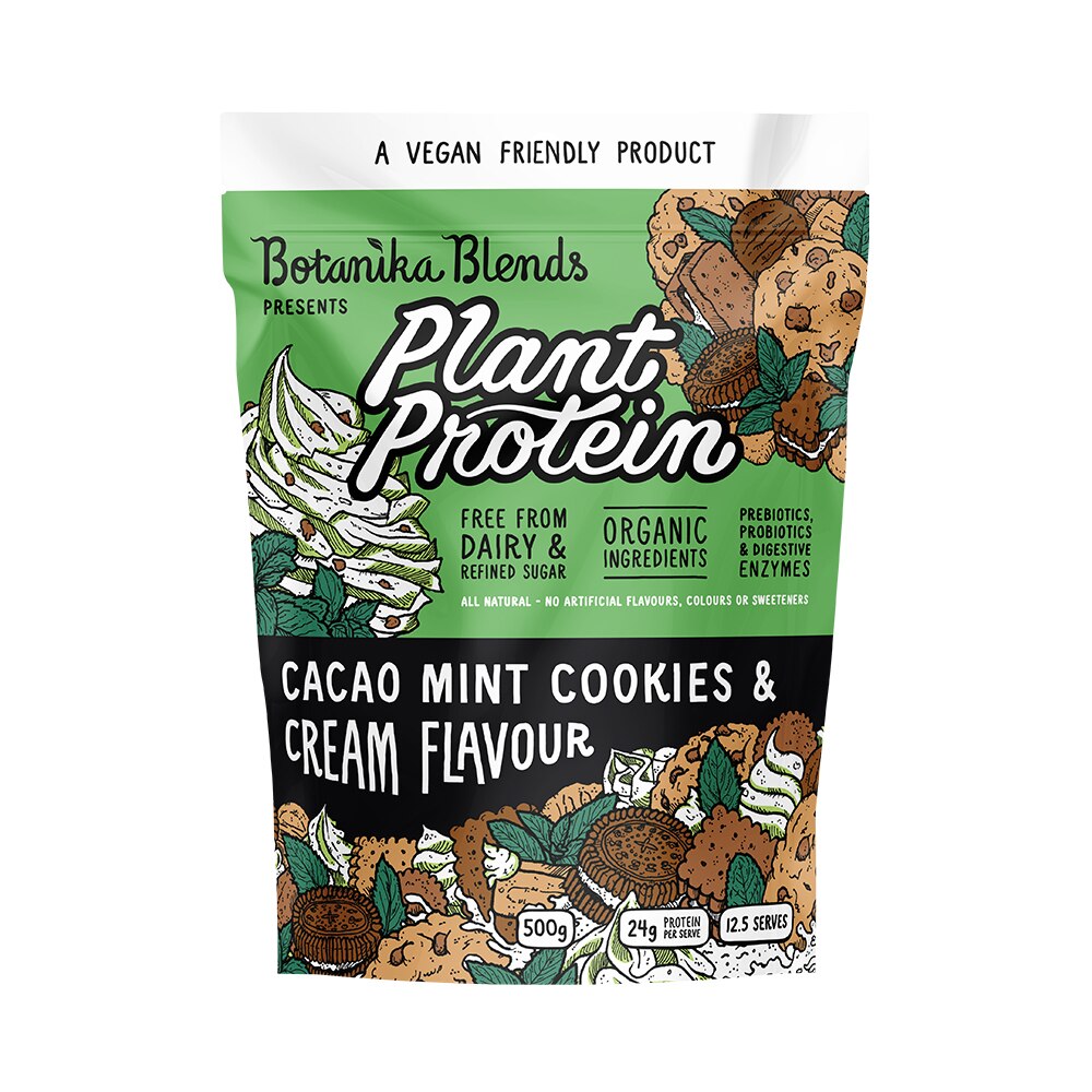 Botanika Blends Plant Protein Cacao Mint Cookies & Cream 500g