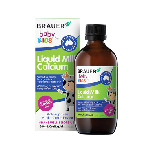 BRAUER Baby & Kids Liquid Milk Calcium (7+ months) 200ml