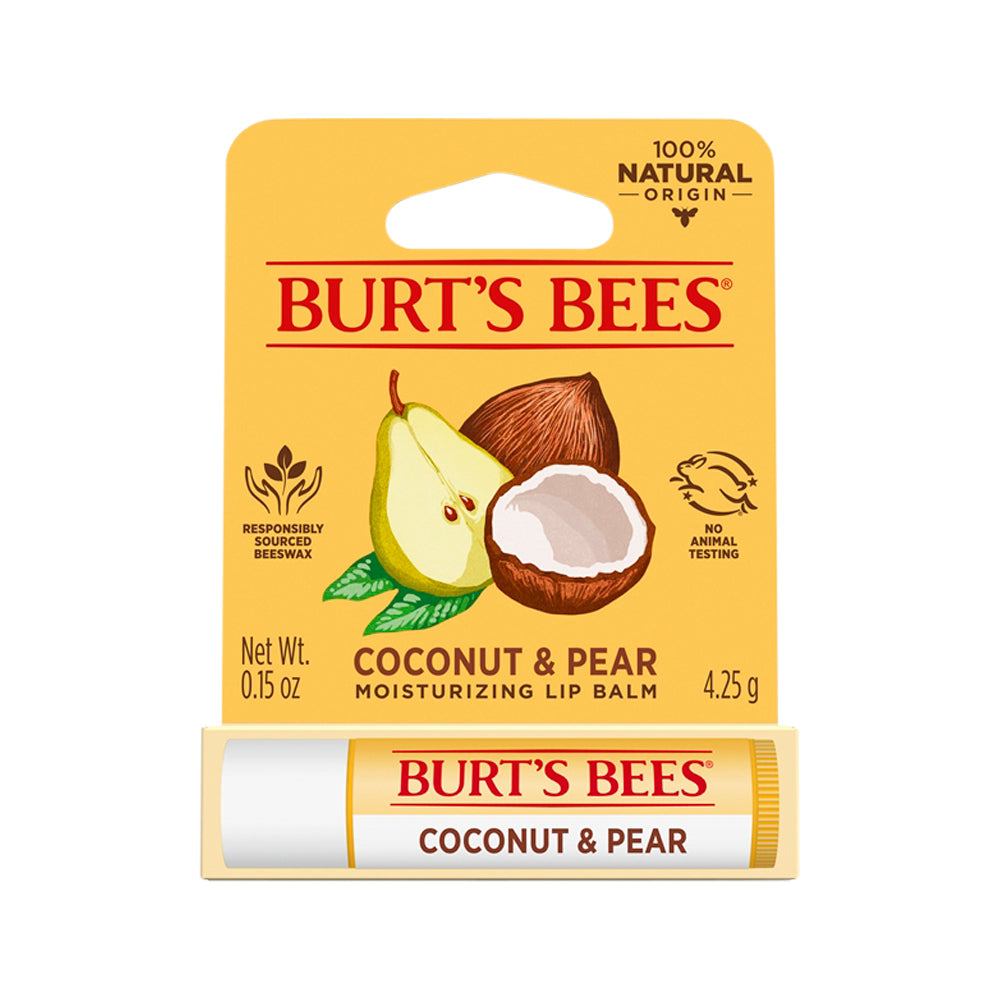 Burt's Bees Moisturising Lip Balm Coconut & Pear 4.25g