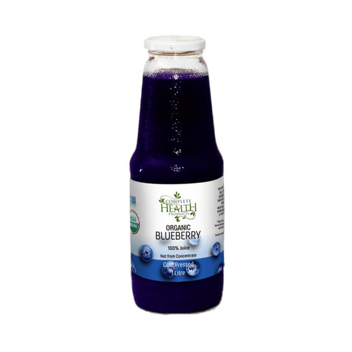 Complete Health Products Juice 100% Blueberry Organic 1L