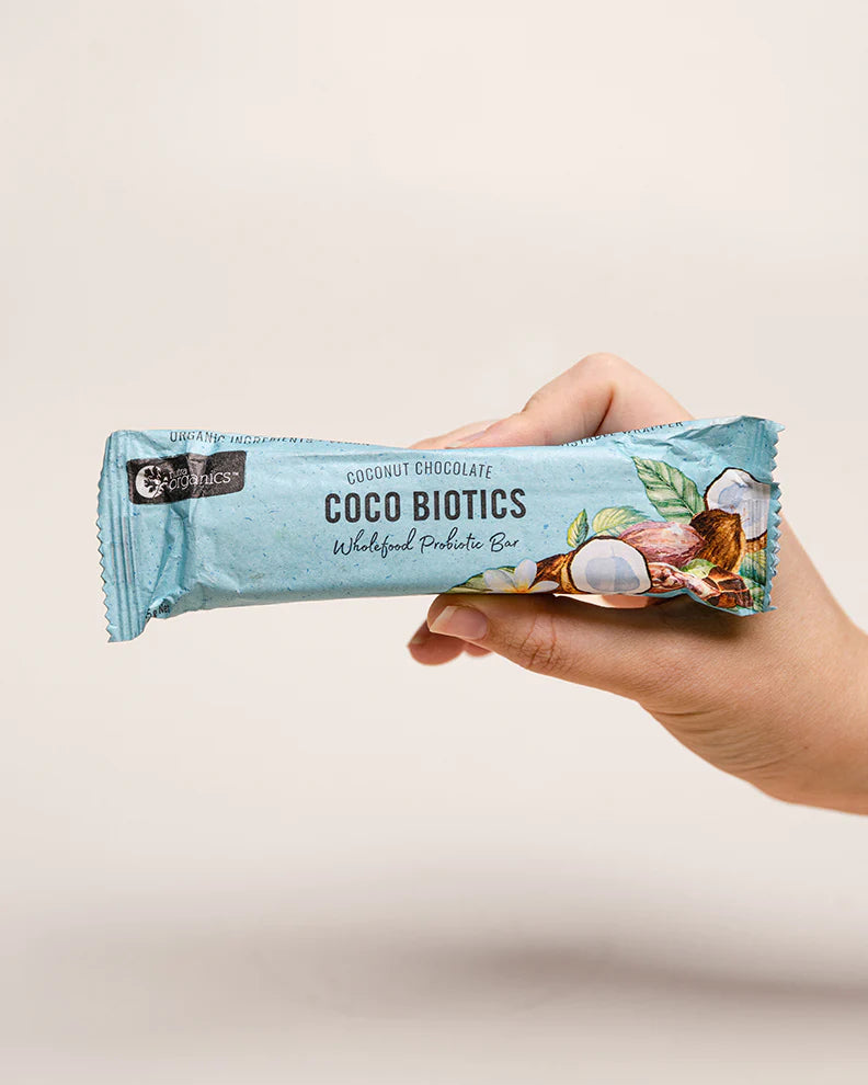 Nutra Organics Coco Biotics Probiotic Energy Bars 12x45g
