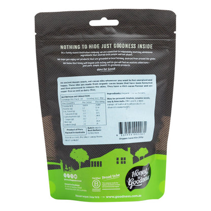 Organic Cacao Nibs 200g