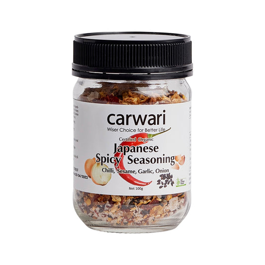 Carwari Organic Japanese Spicy Seasoning 100g