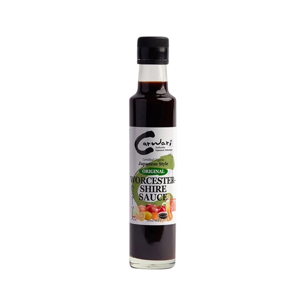 Carwari Organic Japanese Style Original Worcestershire Sauce 250ml