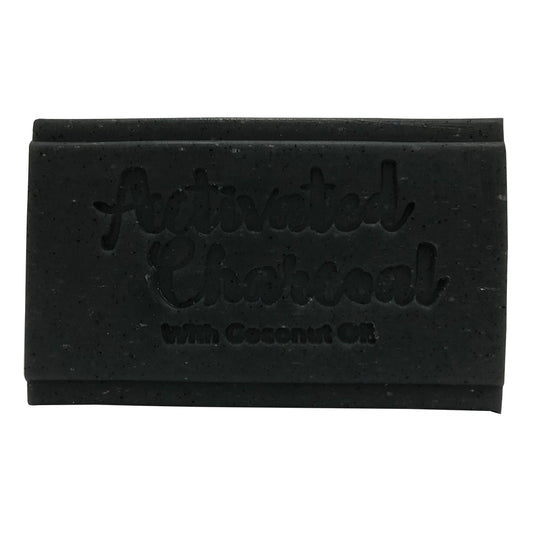 Clover Fields Natures Gifts Essentials Activated Charcoal with Coconut Oil Coconut-Base Soap 150g