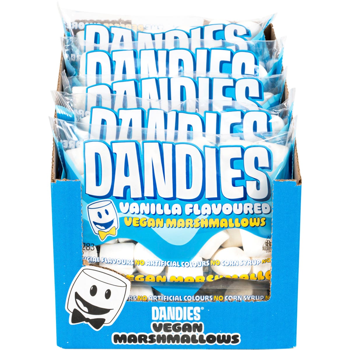 Dandies Vegan Vanilla Marshmallows Regular Size 283g