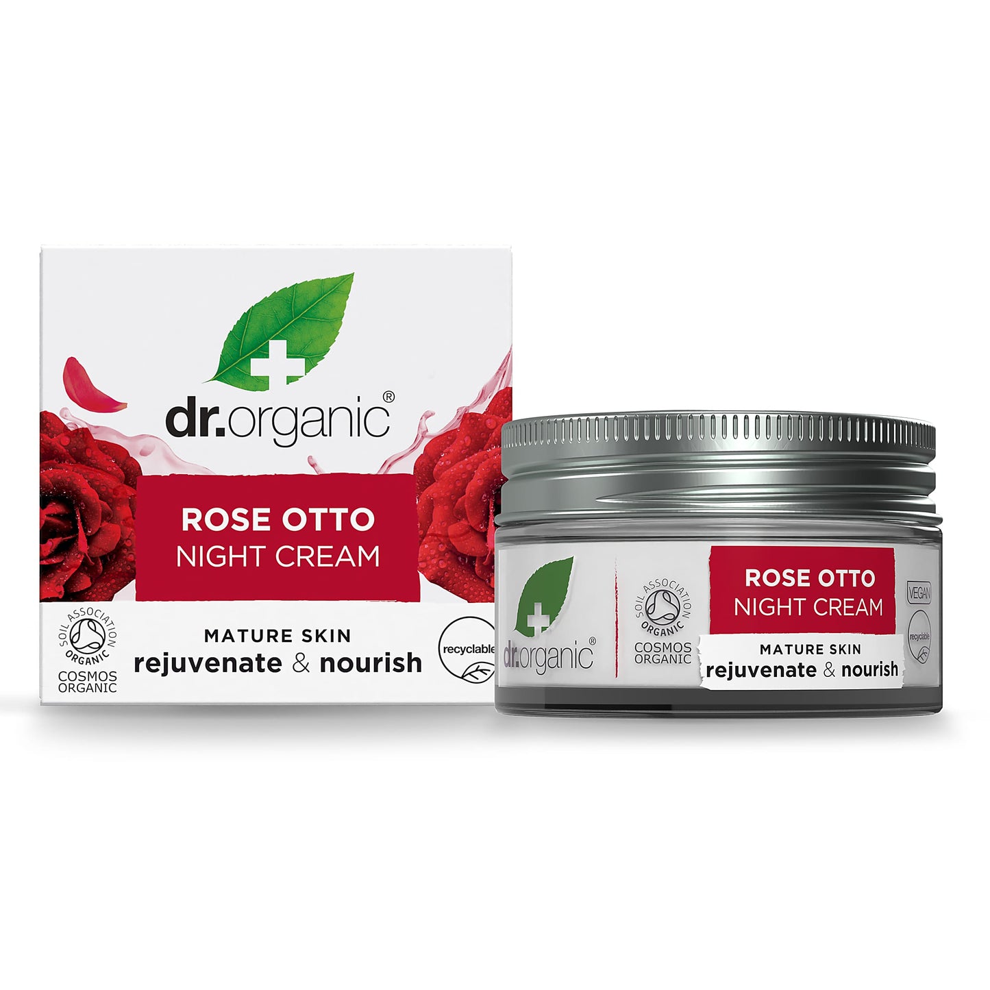 Night Cream Organic Rose Otto 50ml