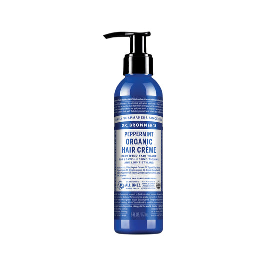 Dr. Bronner's Organic Hair Creme Peppermint 177ml