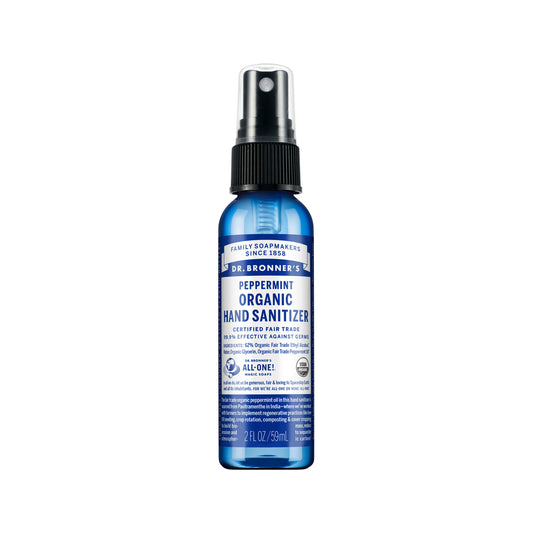 Dr. Bronner's Organic Hand Sanitizer Peppermint 59ml