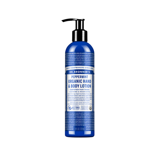 Dr. Bronner's Organic Hand & Body Lotion Peppermint 237ml