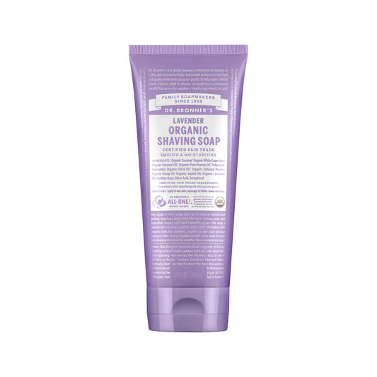 Dr. Bronner's Organic Shaving Soap Lavender 207ml