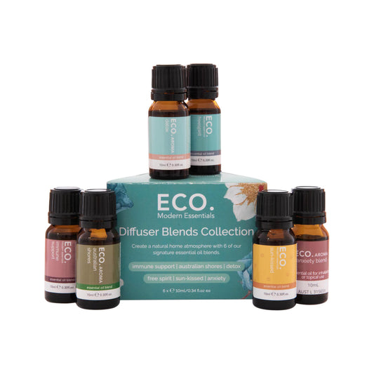 ECO. Modern Essentials Essential Oil Diffuser Blends Collection 10ml x 6 Pack