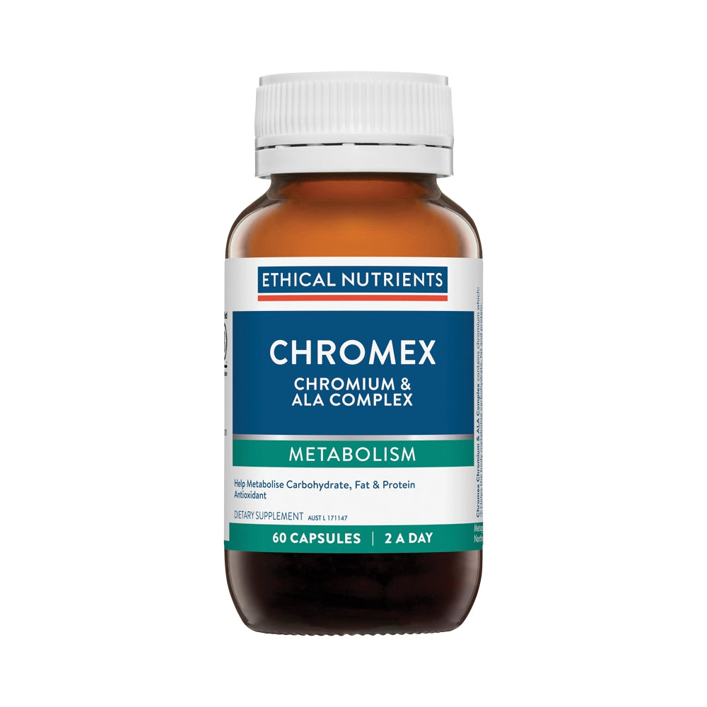 ETHICAL NUTRIENTS CHROMEX CHROMIUM & ALA COMPLEX 60C