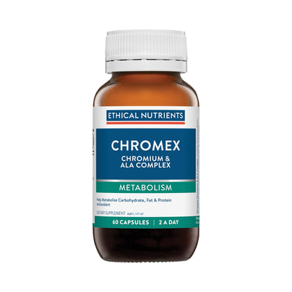 ETHICAL NUTRIENTS CHROMEX CHROMIUM & ALA COMPLEX 60C