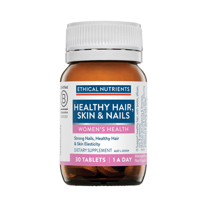 ETHICAL NUTRIENTS HEALTHY HAIR SKIN & NAILS 30T