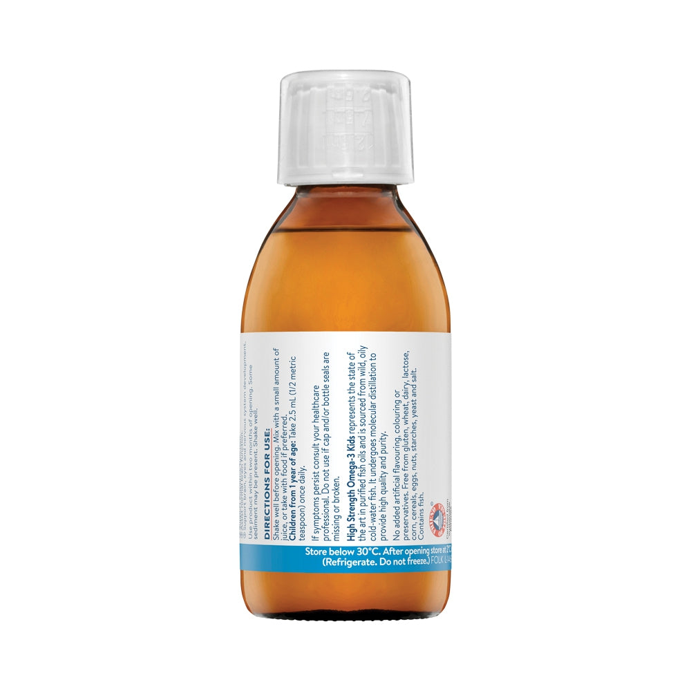 ETHICAL NUTRIENTS HGH STRENGTH OMEGA-3 KIDS ORANGE ORAL LIQUID 90ML