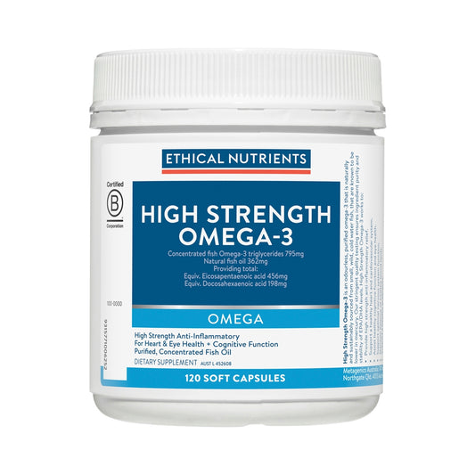 ETHICAL NUTRIENTS HIGH STRENGTH OMEGA-3 120C