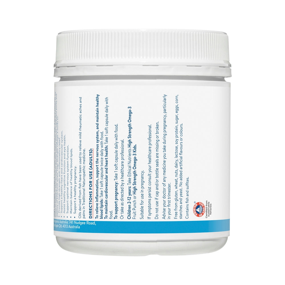 ETHICAL NUTRIENTS HIGH STRENGTH OMEGA-3 120C