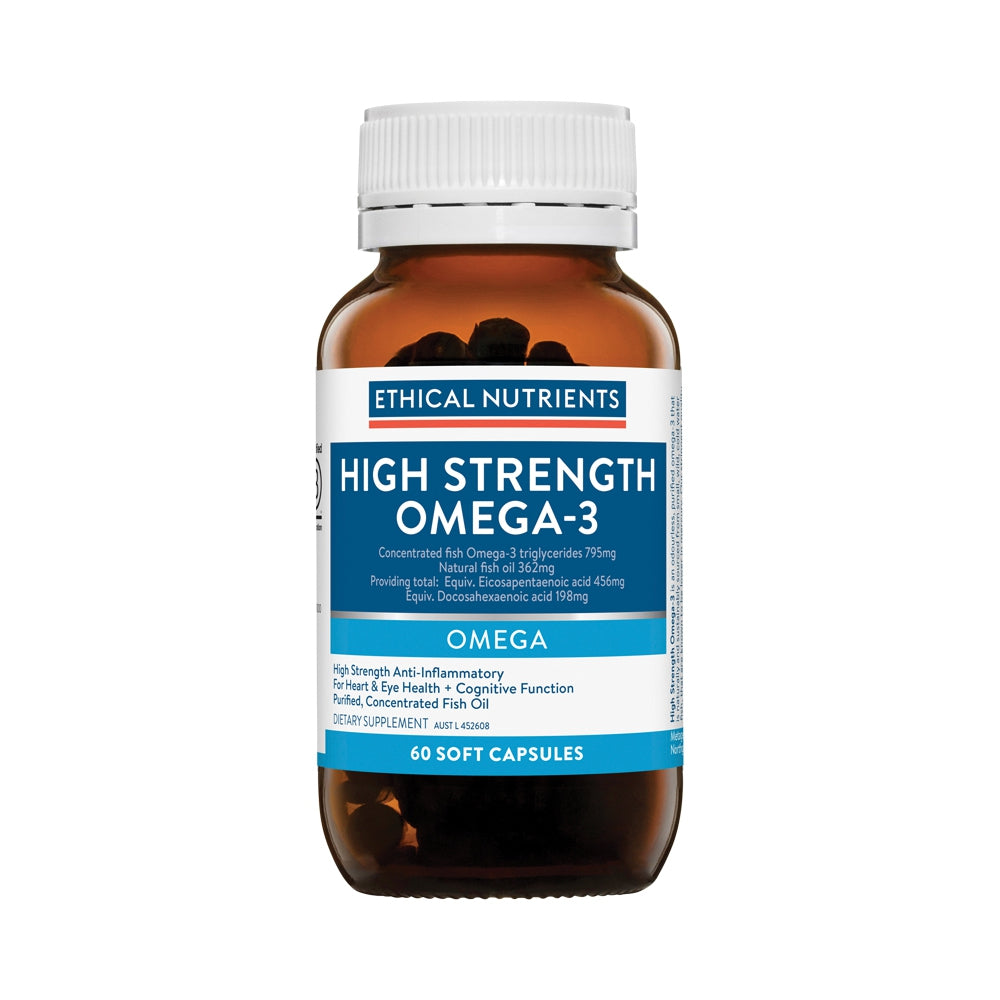 ETHICAL NUTRIENTS HIGH STRENGTH OMEGA-3 60C