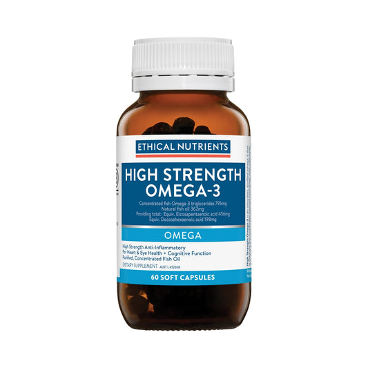 ETHICAL NUTRIENTS HIGH STRENGTH OMEGA-3 60C