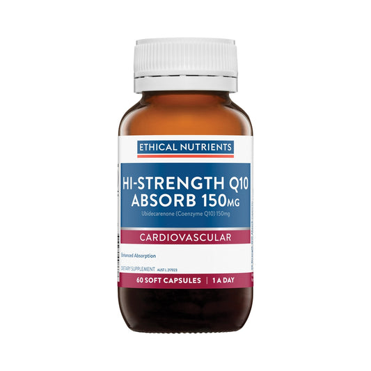ETHICAL NUTRIENTS HI-STRENGTH Q10 ABSORB 150MG 60C