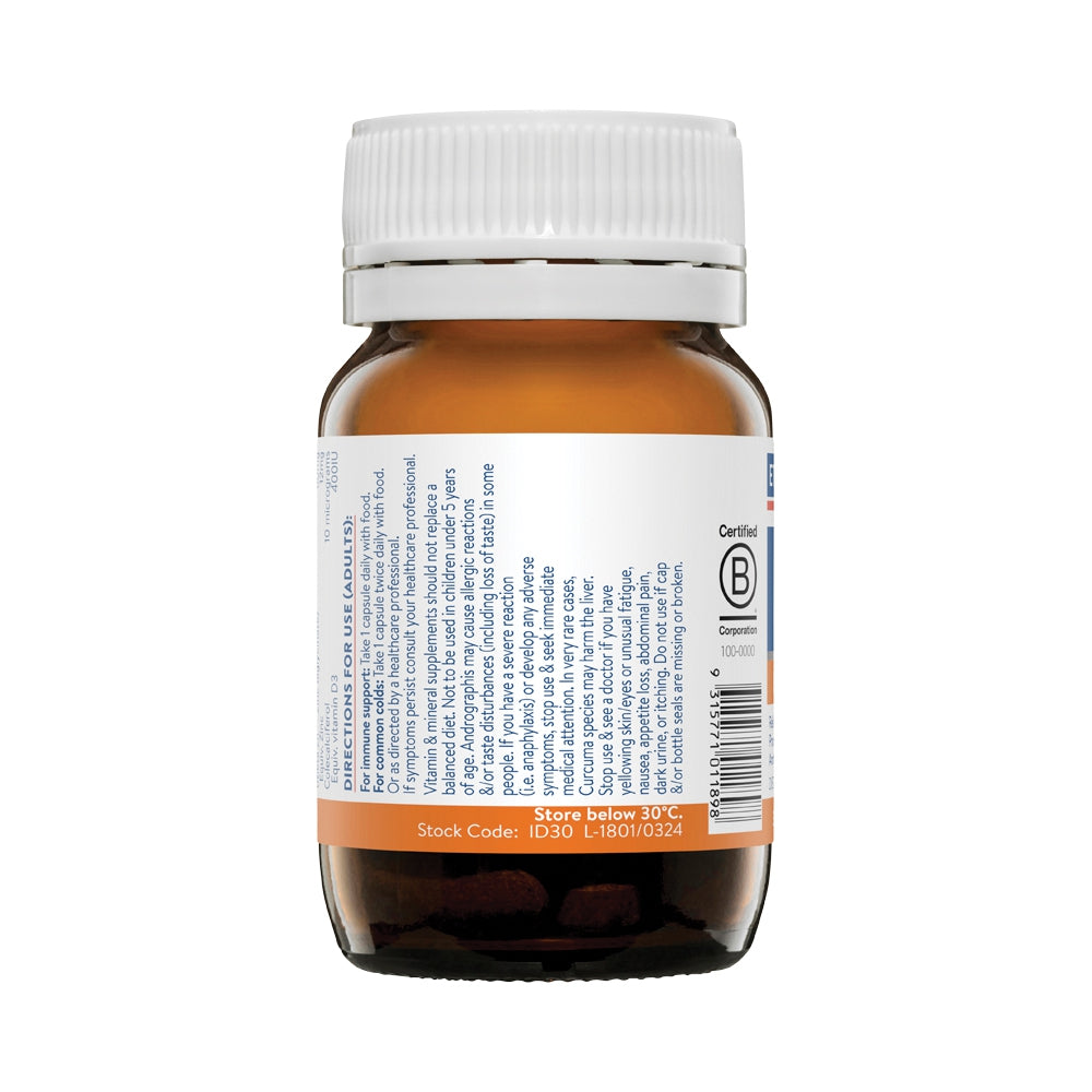 ETHICAL NUTRIENTS IMMUNE DEFENCE 30C