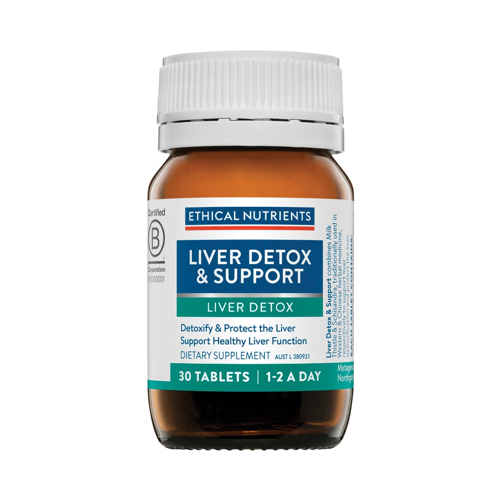 ETHICAL NUTRIENTS LIVER DETOX SUPPORT 30T