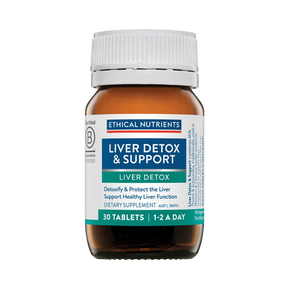 ETHICAL NUTRIENTS LIVER DETOX SUPPORT 30T