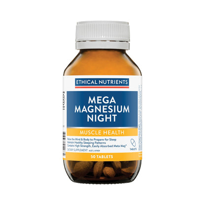ETHICAL NUTRIENTS MEGA MAGNESIUM NIGHT 50T